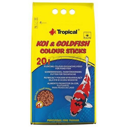 TROPICAL GOLDFISH COLOUR STICKS 20L /1600G